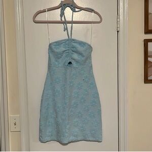 NWT AE Halter mini dress